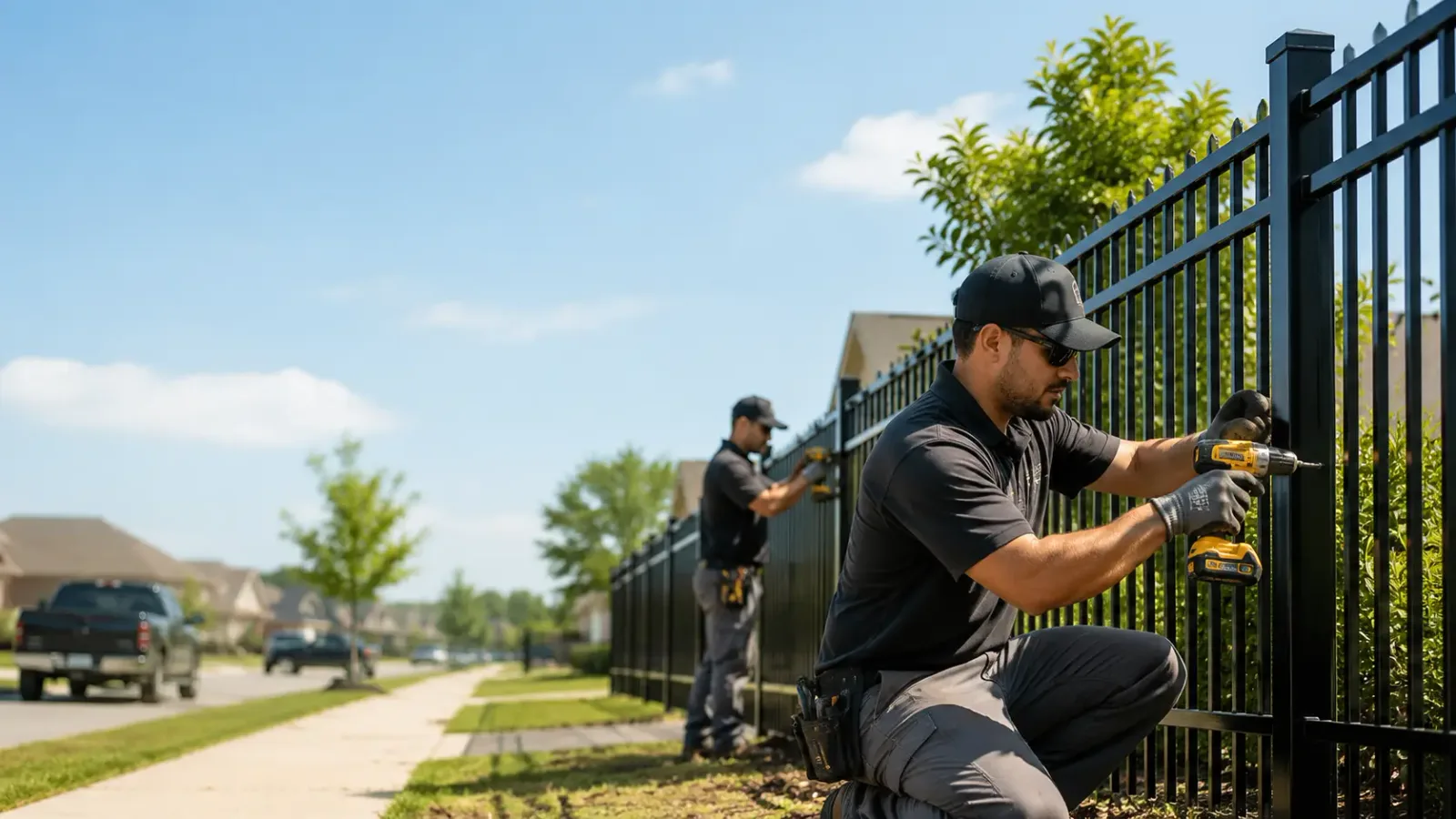 Metal Fence Installation in Wynona, OK